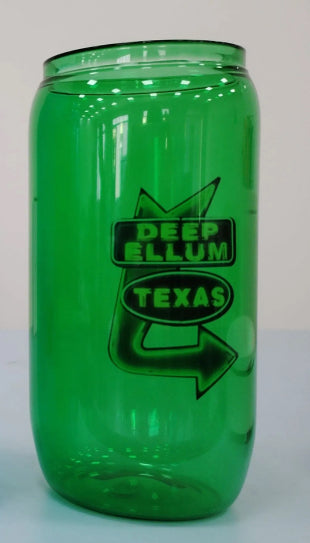 Deep Ellum Texas ICON Can Glass
