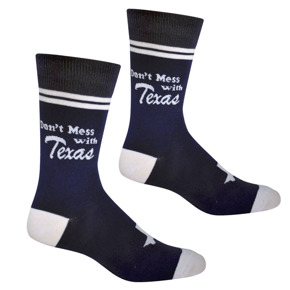 Don't Mess with Texas Men's Socks