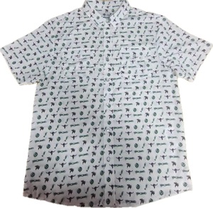 Texas Holiday Performance Pearl Snap Button Up Holiday Icons by Texas Life Outfitters