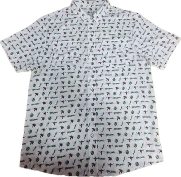 Youth Texas Holiday Performance Pearl Snap Button Up Holiday Icons by Texas Life Outfitters