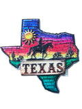 Texas State Sunset - Magnet