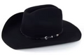 Unisex Wool Cowboy Hat Black