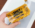 Sh..T Show  admit, one 3.25" Hair Claw Clip