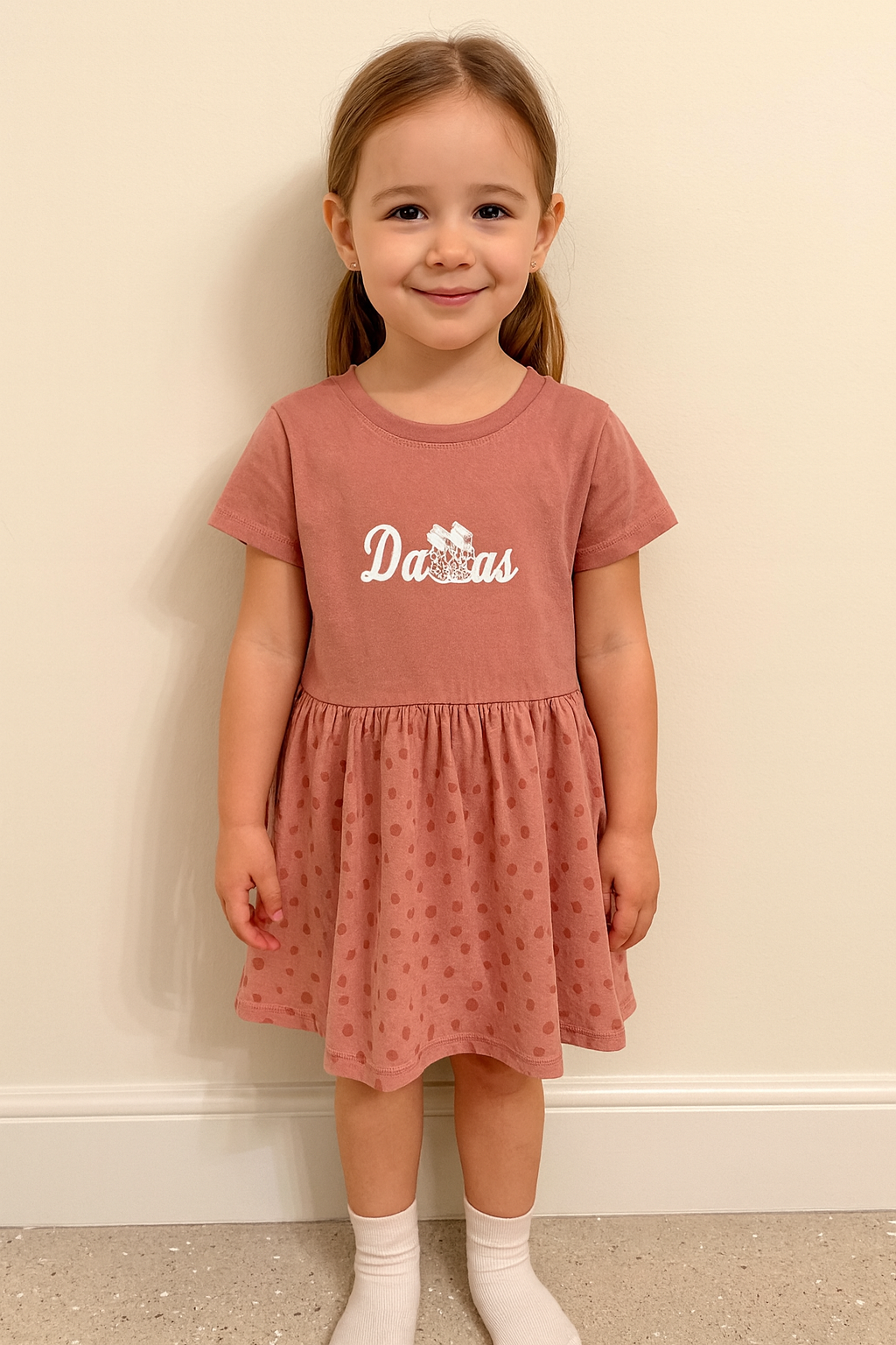 Dallas Boots Infant Fine Jersey Dress