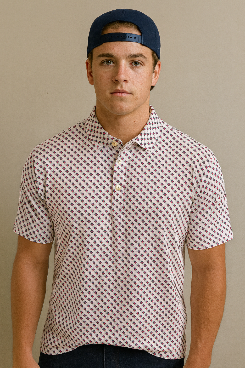 7 Texas Flag in the Shape of Texas Performance Polo