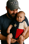 Texas Flag Toddler Onezie