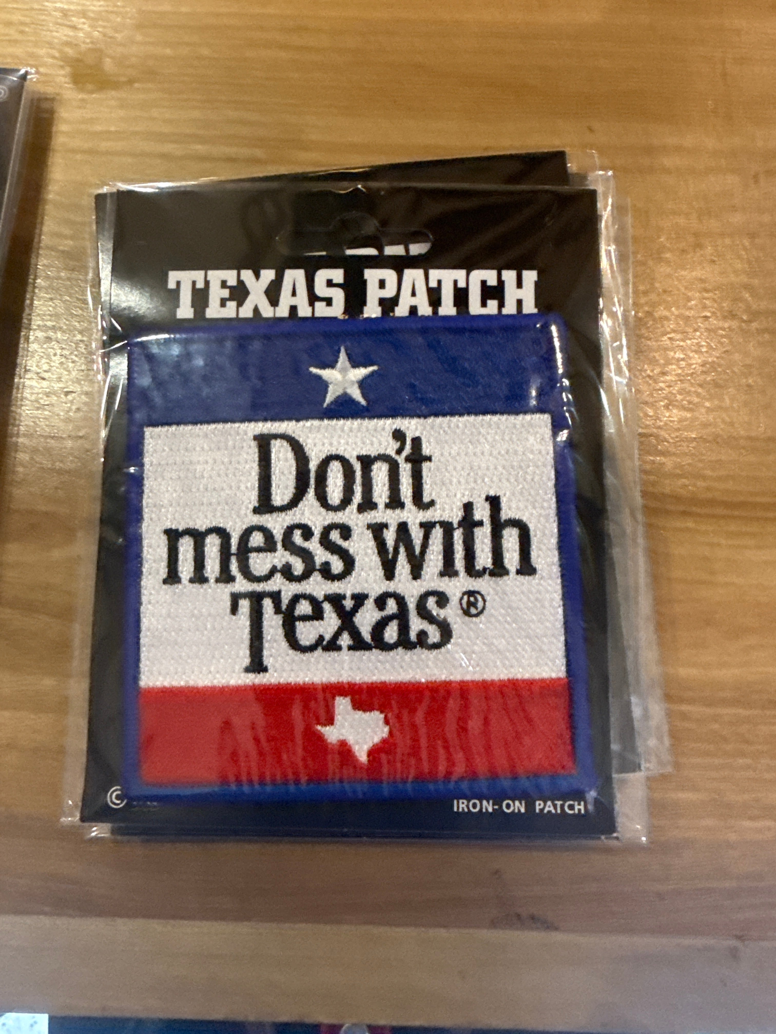 Don’t Mess With Texas patch