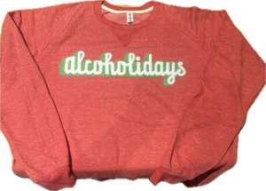 Alcoholdays crewneck, snow fleece SWEATSHIRT
