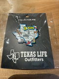 Collector edition  State Texas jumbo Lapel Pin