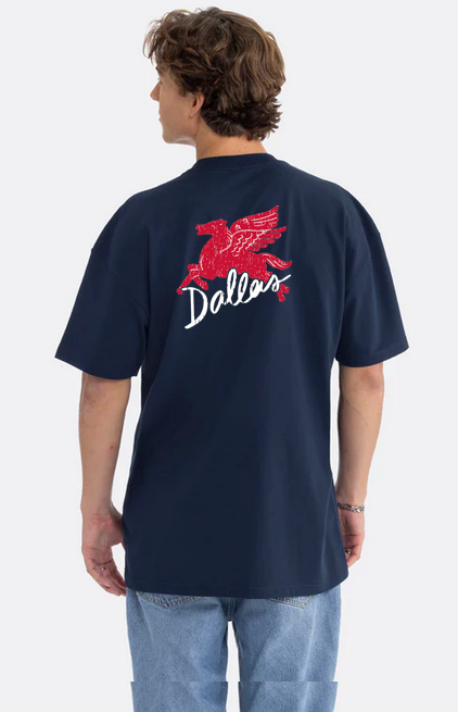 Dallas Pegasus Heavyweight oversized T-shirt