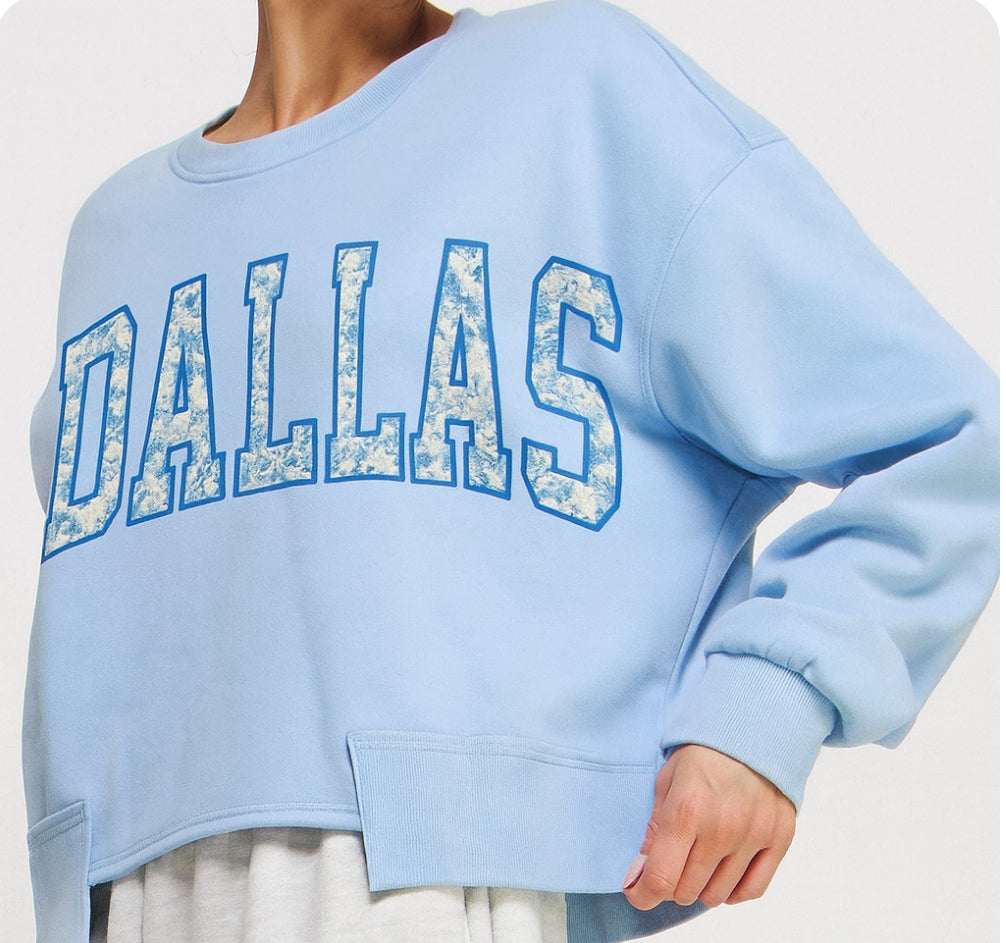 Dallas Flower Patch CAMDEN SWEATSHIRT