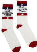 Don't Mess with Texas Socks