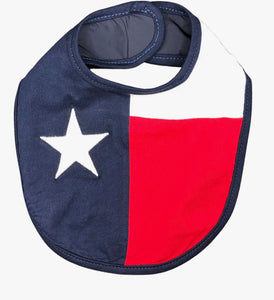 Texas Baby State Flag Bib