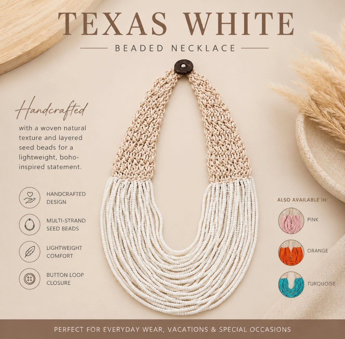Hill Country Breeze Multi-Strand Necklace
