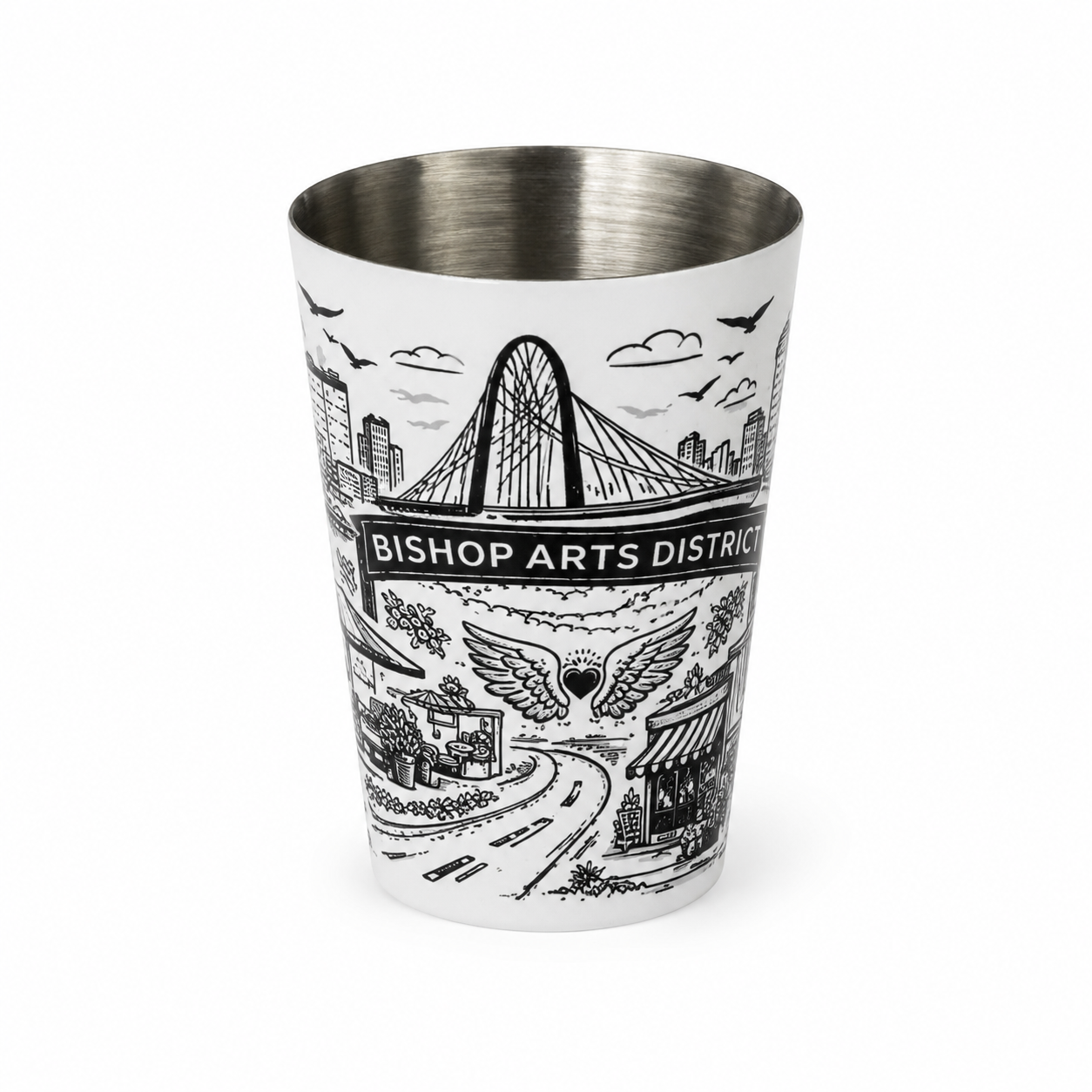Bishop Arts District Shot Glass