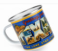 Texas Tin Campfire Coffee Mug