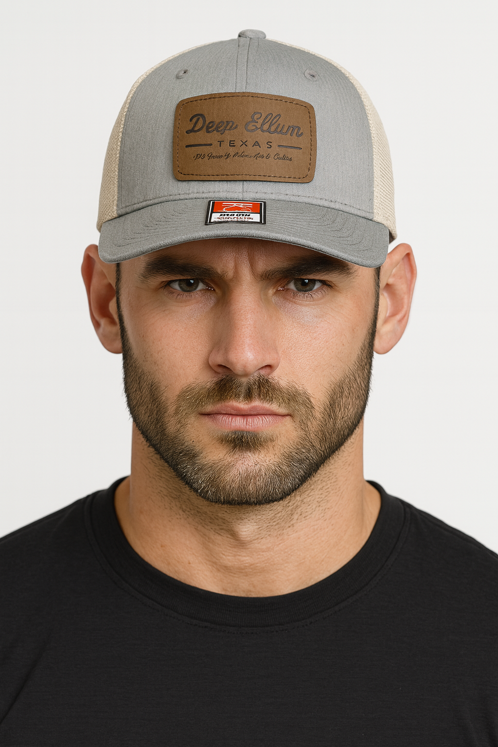 Deep Ellum PATCH - Richardson Flex fit HEATHER  Cap Hat