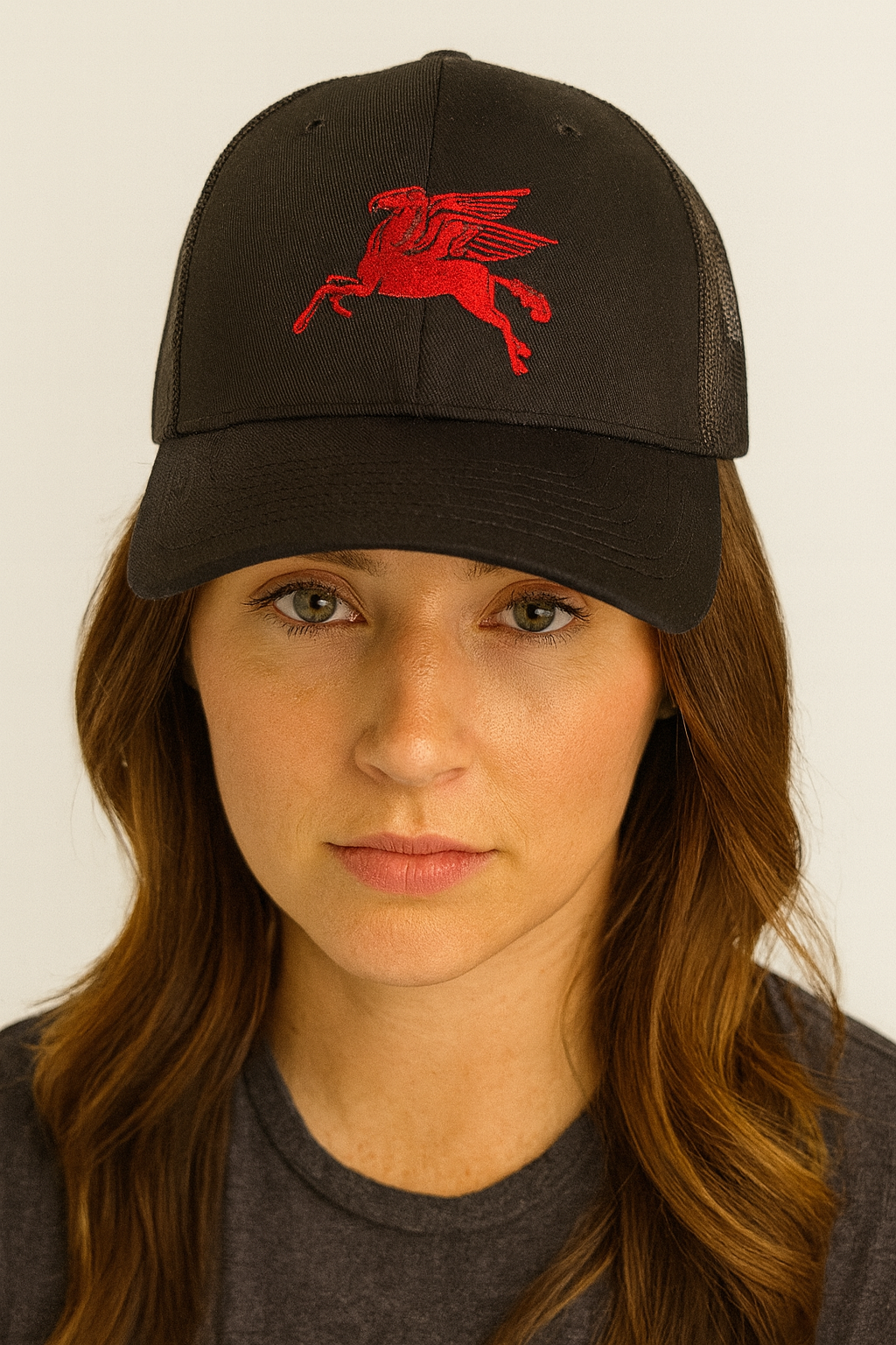 Dallas Texas Pegasus  - BLACK Cap Hat