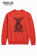 Brewdolf Red Snow Heather Hoodie