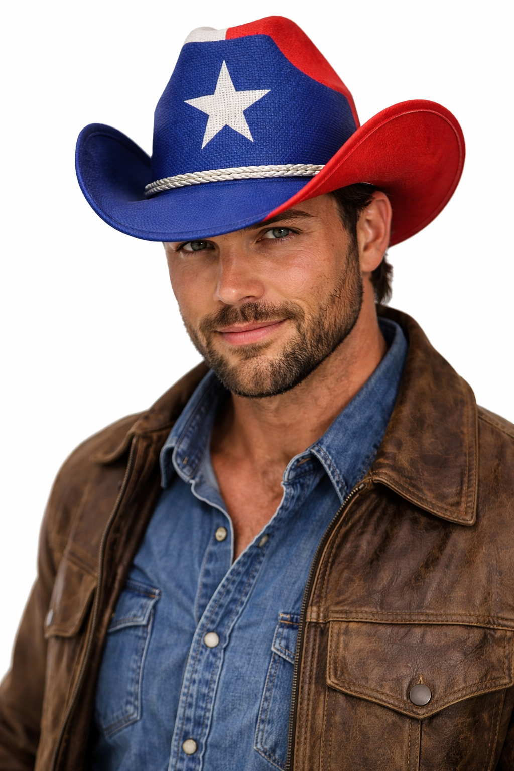 Texas Flag Cowboy Hat