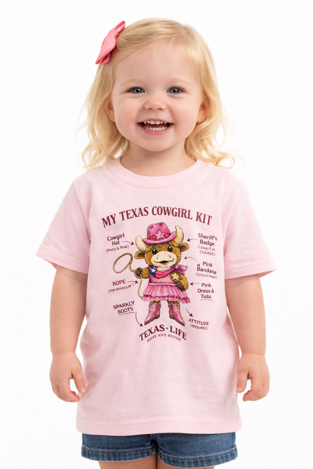 Texas Cowgirl Kit Toddler T-shirt