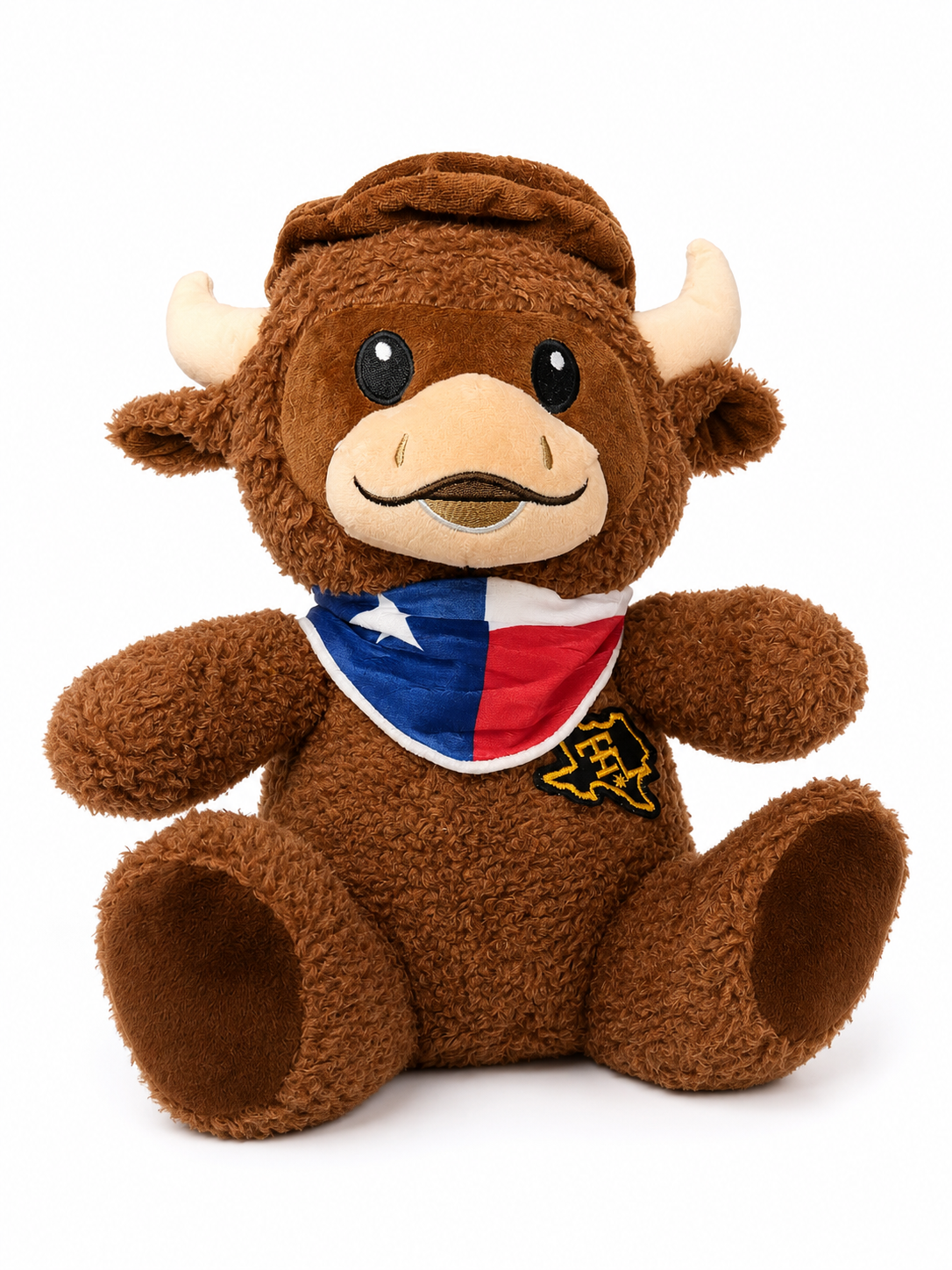 Texas Life's highland cow mascot has plush