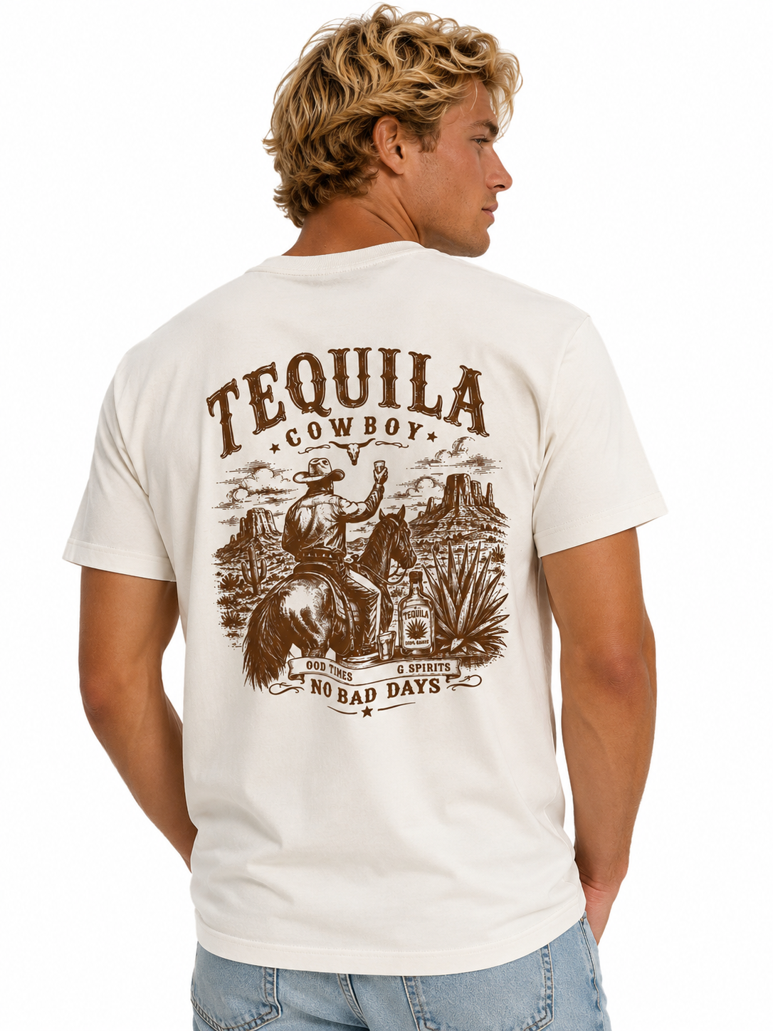 Tequila Cowboy Heavyweight oversized T-shirt