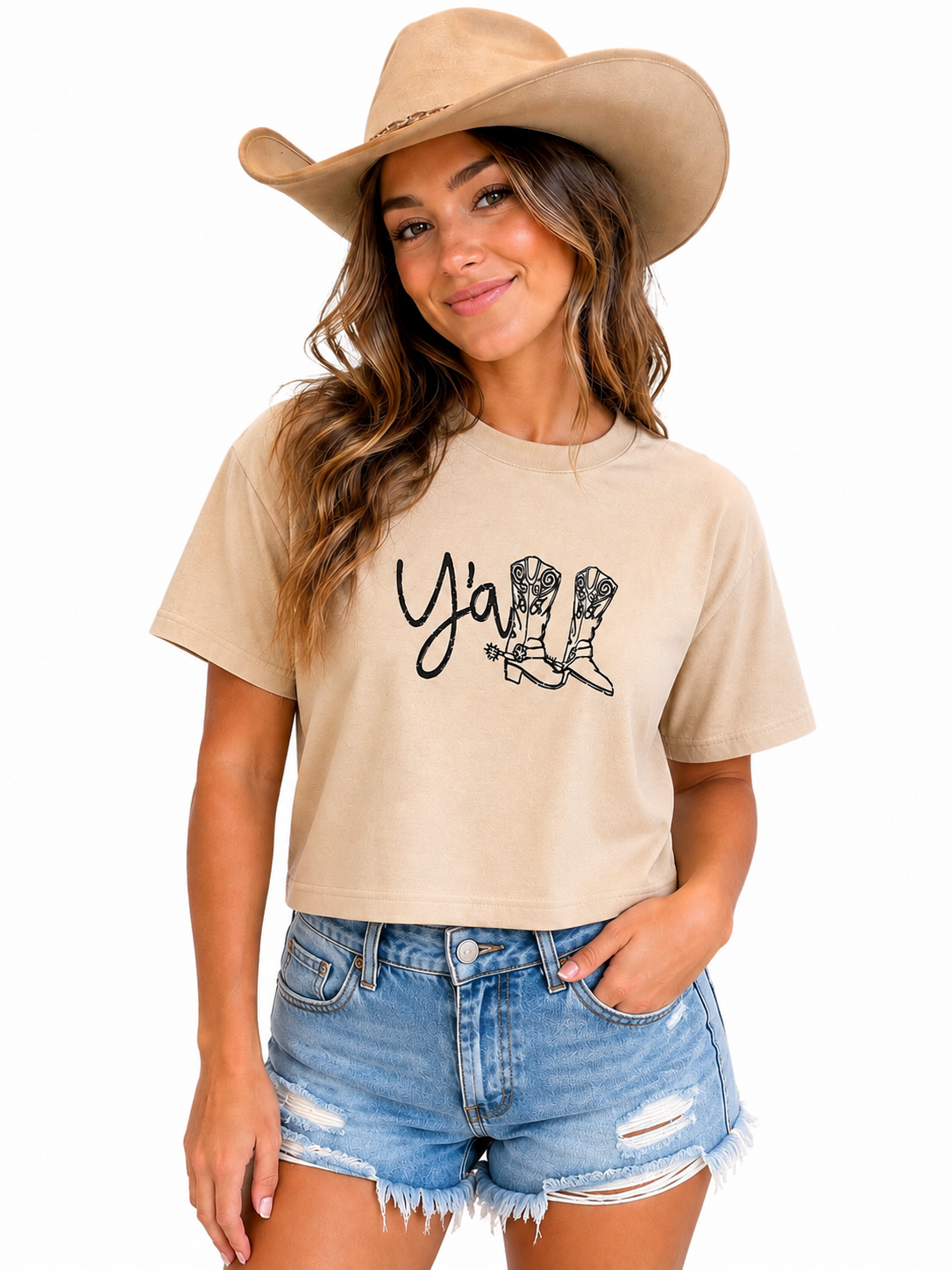 Y'all Boots Women's Heavyweight T-Shirt