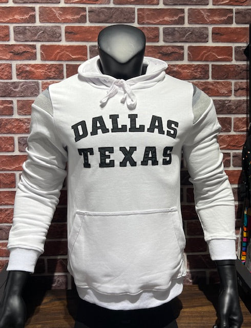 Dallas Texas Tackle Twill Hoodie Sweatshirt