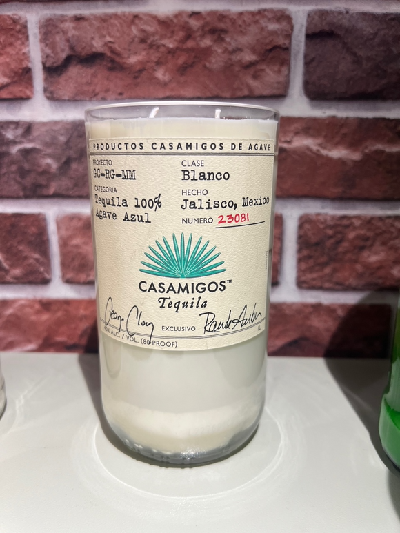 Casamigos Tequila Liquor Bottle Candle