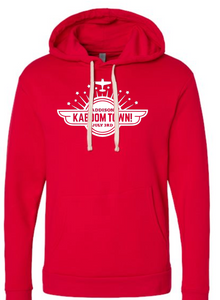 Kaboom Town Addison Red Hoodie