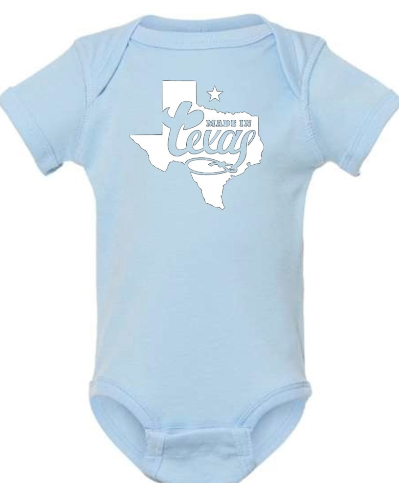 Made in Texas Toddler Onezie