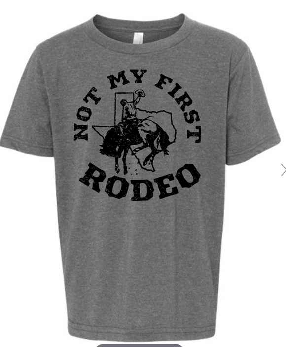 Not My First Rodeo Youth T-shirt