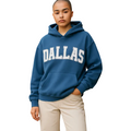 Dallas French Terry Hoodie Navy Sweatshirt