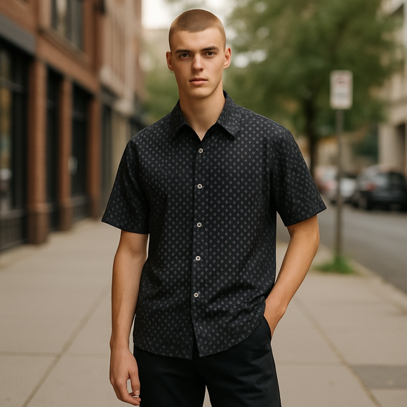 State Texas Performance Pearl Snap Button Up Icons by Texas Life Outfitters