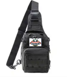 Black Waterproof Rucksack Shouder Bag molle Patch Tactical