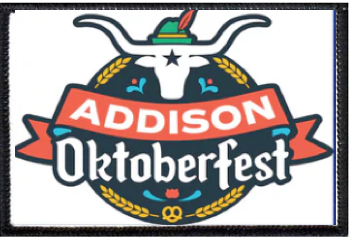 Addison Oktoberfest - Removable Velcro Patch