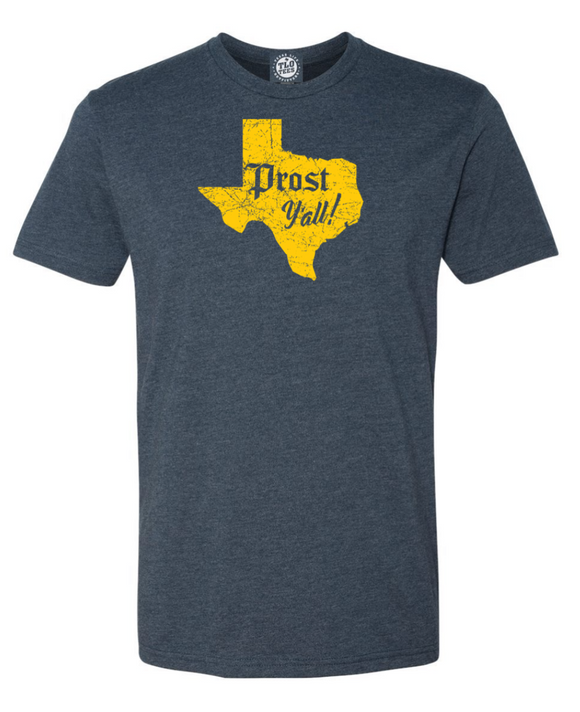 Navy Heather Prost Y'all  Oktoberfest Texas style