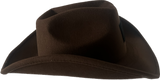Patch  Cowboy Hat Brown -  Premium Flexfit Hat