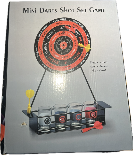 Mini Darts Shot Adult Party Drinking Game