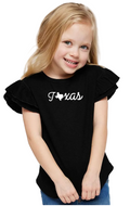 Texas Toddler Flutter Sleve Tee T-shirt