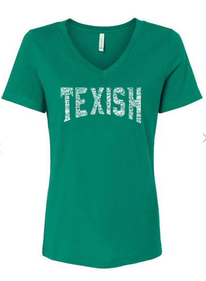 TEXISH V Neck T-Shirt