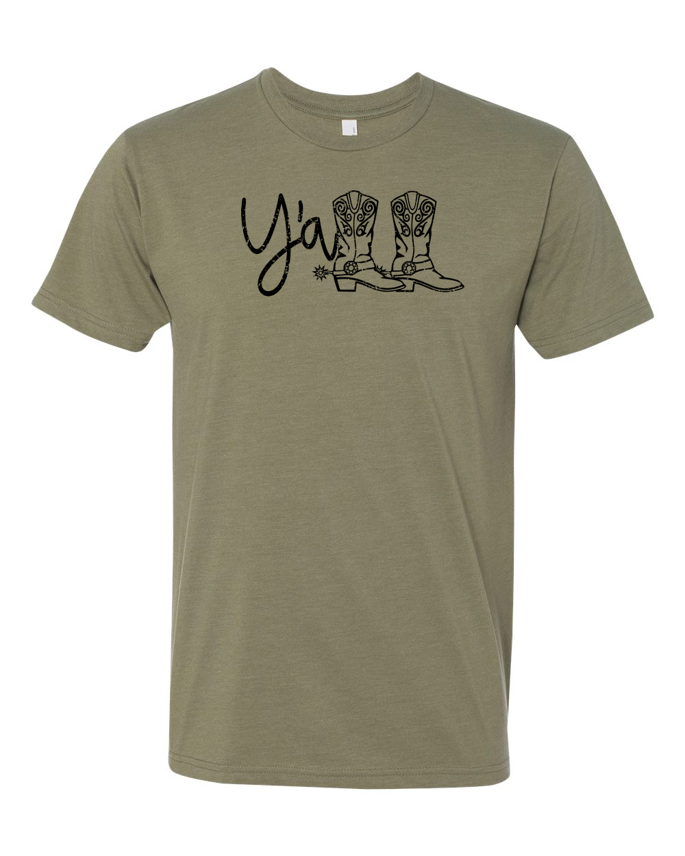 Y'all with Boots T-shirt