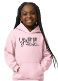 Y'all Boots Toddler Pink Hoodie
