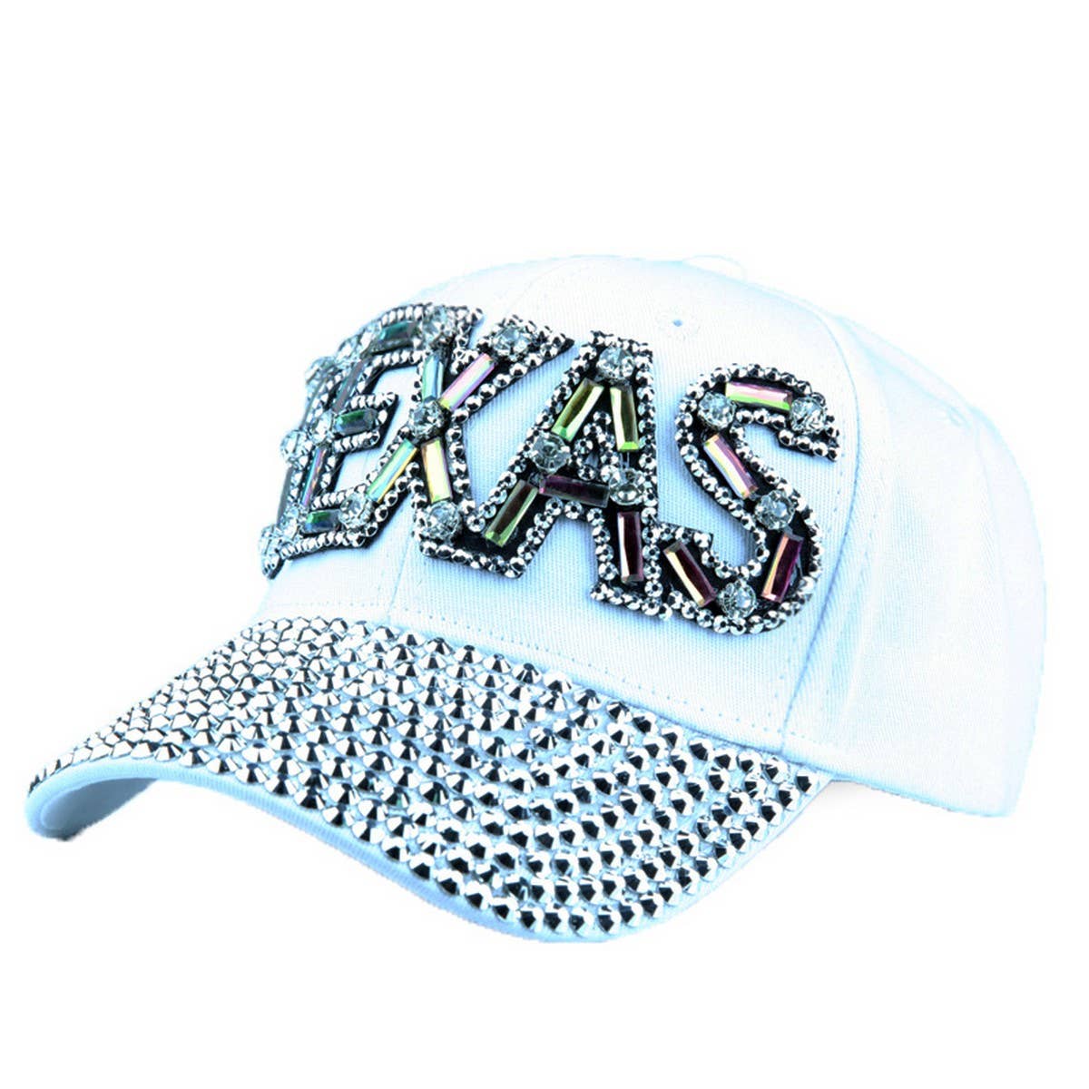 TEXAS Bling EMBROIDERED STUDDED BASEBALL