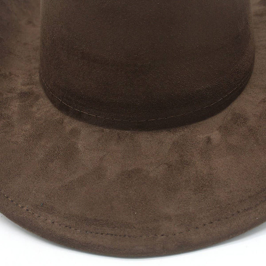 SUEDE FELT HAT COWBOY HAT MEN'S WOOL HAT FELT HAT_CWAH2510