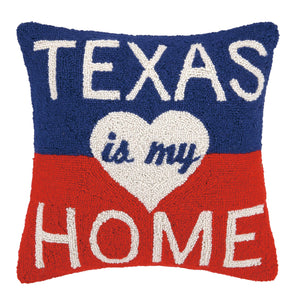 Texas Is My Home Hook Pillow