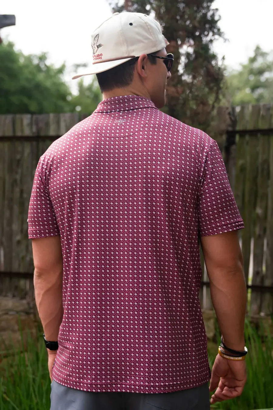 Performance Polo - Texas Maroon