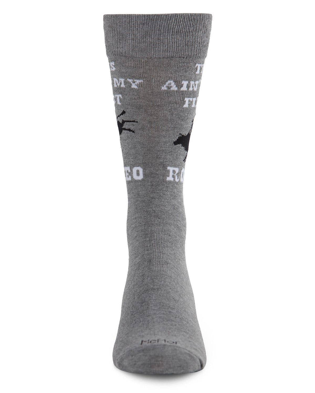 MeMoi Rodeo Bamboo Blend Men's Crew Socks