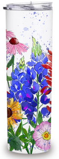 Wildflowers stainless steel tumbler 30oz